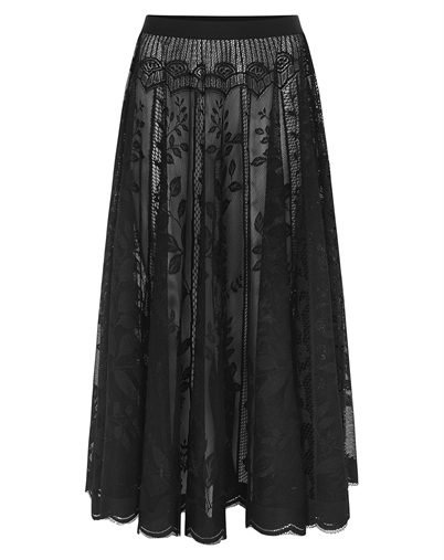 Lollys Laundry - CollinsLL Midi-Rock - Black